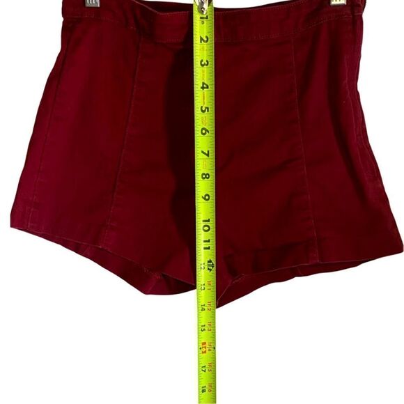 *H&M* Burgundy Jean Shorts - Picture 4 of 4